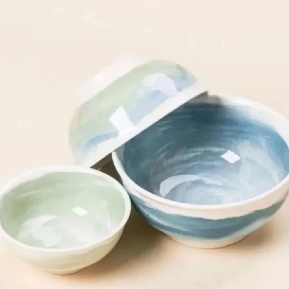 Pepper + Vetiver Oceania Nesting Bowls